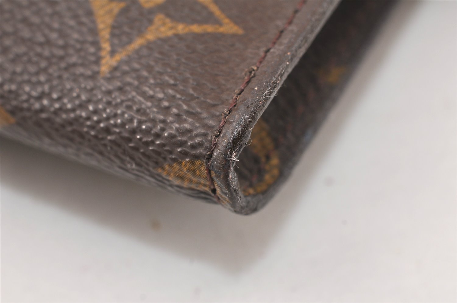 Authentic Louis Vuitton Monogram Pouch For Bucket GM LV Junk 4815K
