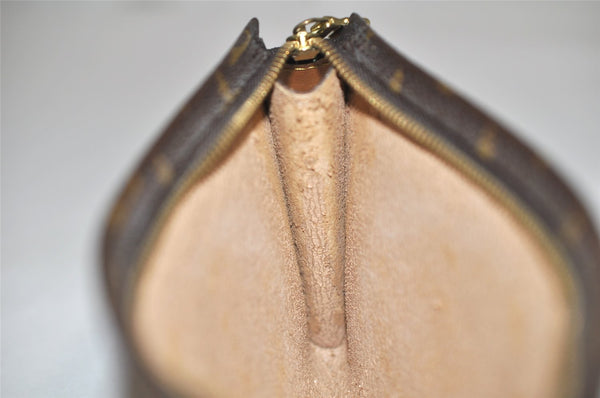 Authentic Louis Vuitton Monogram Pouch For Bucket GM LV Junk 4815K
