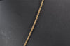 Authentic Christian Dior Gold Tone Chain Pendant Necklace CD 4816J