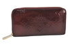 Authentic Louis Vuitton Vernis Zippy Wallet Long Purse Brown M93522 LV 4816K