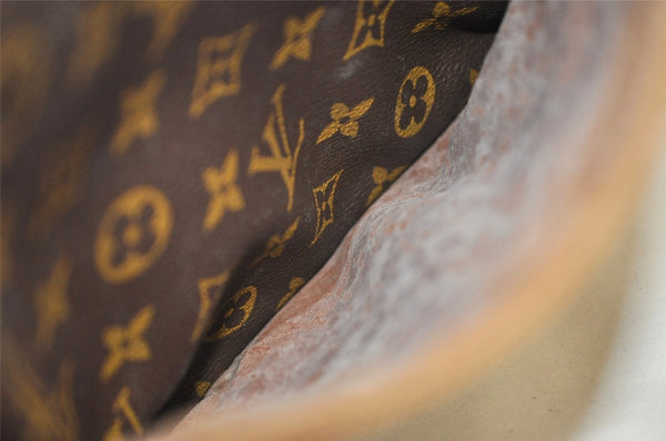 Authentic Louis Vuitton Monogram Danube MM Shoulder Cross Bag M45264 Junk 4819I