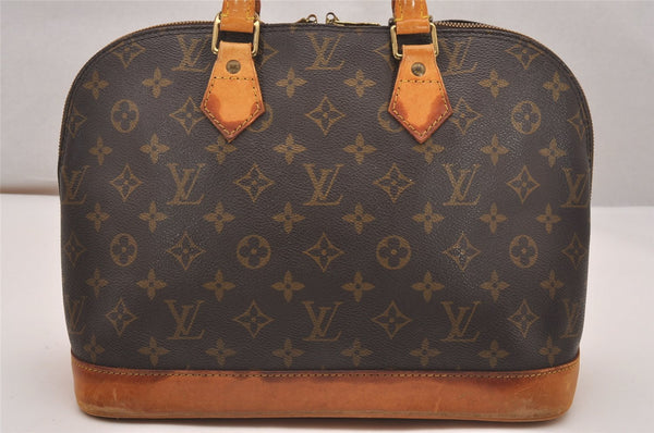 Authentic Louis Vuitton Monogram Alma Hand Bag Purse M51130 LV 4819J