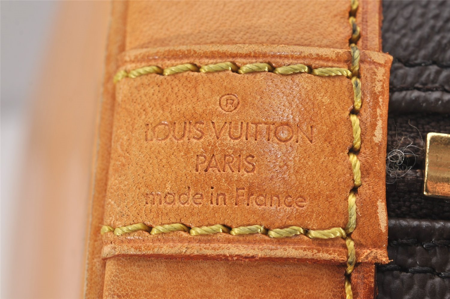 Authentic Louis Vuitton Monogram Alma Hand Bag Purse M51130 LV 4819J