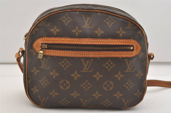 Authentic Louis Vuitton Monogram Senlis Shoulder Cross Bag M51222 Junk 4820J