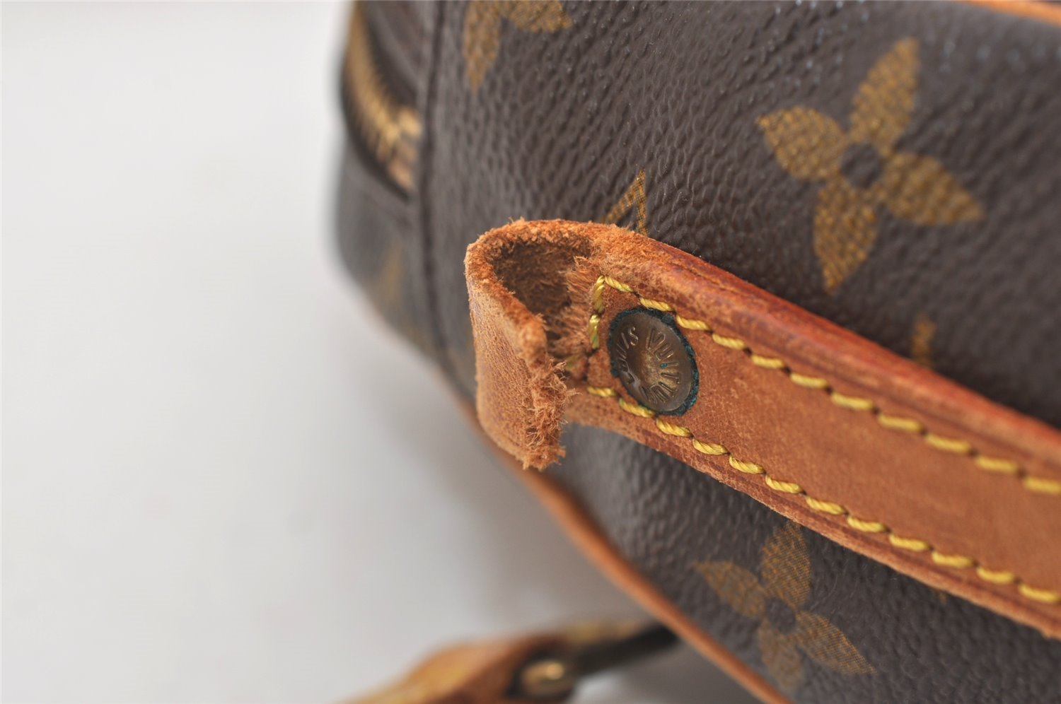 Authentic Louis Vuitton Monogram Senlis Shoulder Cross Bag M51222 Junk 4820J