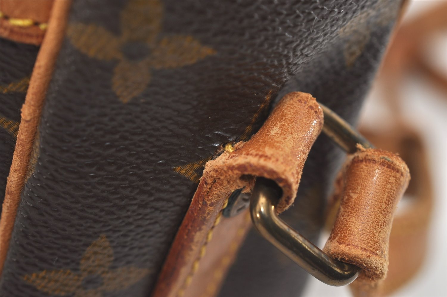 Authentic Louis Vuitton Monogram Senlis Shoulder Cross Bag M51222 Junk 4820J