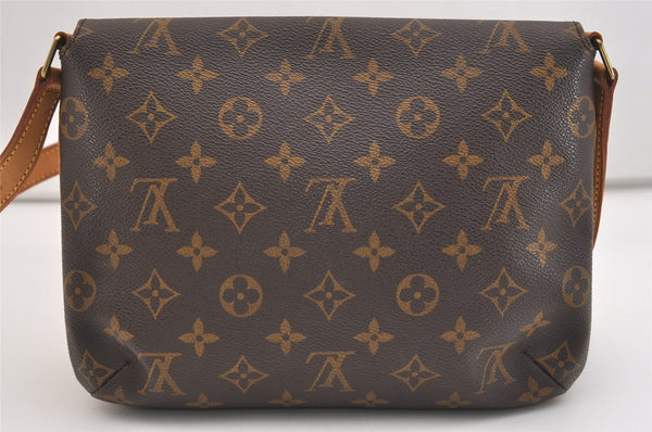 Authentic Louis Vuitton Monogram Musette Tango Shoulder Bag M51257 LV 4822J