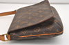 Authentic Louis Vuitton Monogram Musette Tango Shoulder Bag M51257 LV 4822J