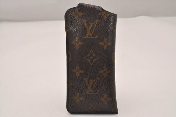 Authentic Louis Vuitton Monogram Etui Lunette PM Glasses Case M66545 LV 4823J
