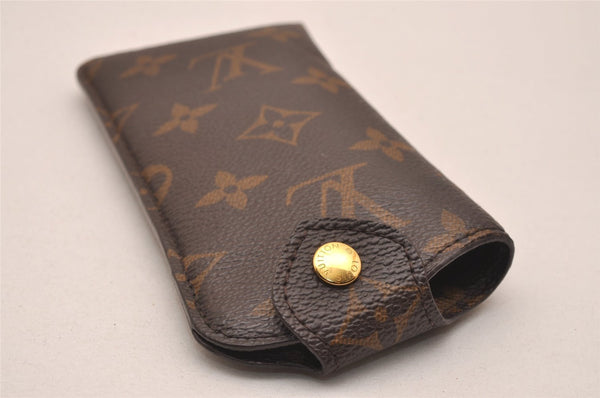 Authentic Louis Vuitton Monogram Etui Lunette PM Glasses Case M66545 LV 4823J