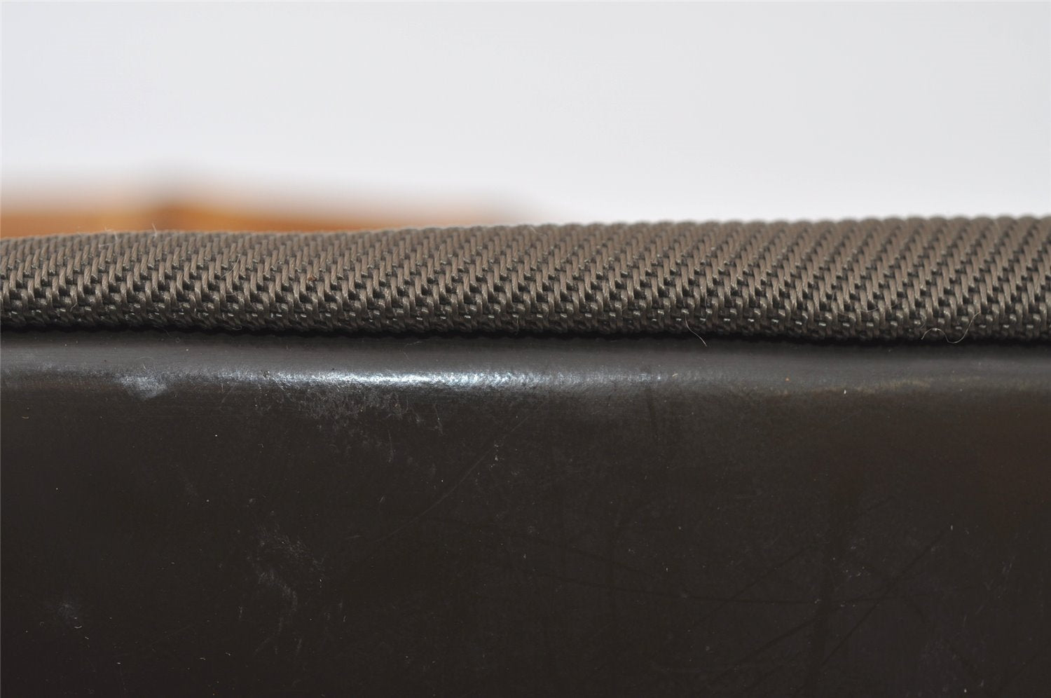 Authentic GUCCI Bamboo Shoulder Hand Bag Purse Nylon Leather Khaki Green 4825I