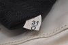 Authentic PRADA Leather Nappa Chain Shoulder Cross Body Bag Purse White 4825J