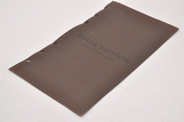 Authentic Louis Vuitton Monogram Agenda MM Notebook Cover R20004 LV Junk 4826I