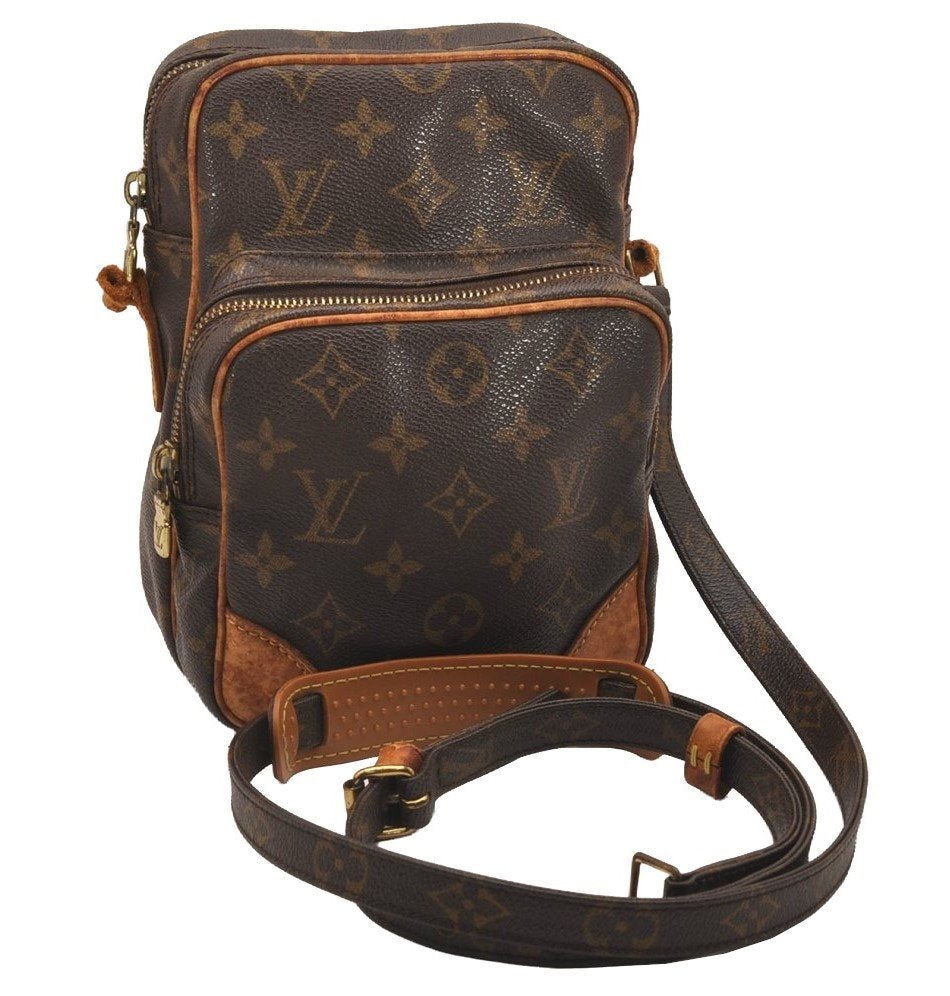 Authentic Louis Vuitton Monogram Amazone Shoulder Cross Bag M45236 LV Junk 4826J