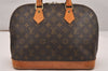 Authentic Louis Vuitton Monogram Alma Hand Bag Purse M51130 LV 4827J