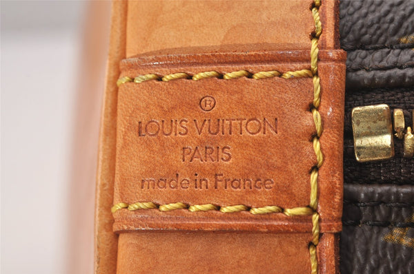 Authentic Louis Vuitton Monogram Alma Hand Bag Purse M51130 LV 4827J