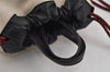 Authentic GUCCI Web Sherry Line Coco Capitan Backpack GG Leather White 4828J