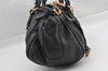 Authentic Chloe Paddington Vintage Leather Shoulder Hand Bag Purse Black 4831I