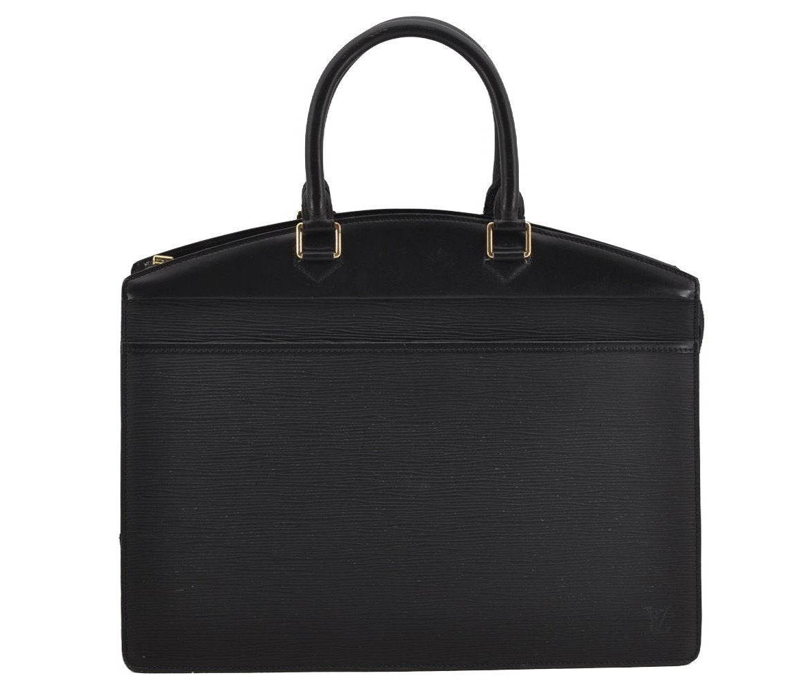Authentic Louis Vuitton Epi Riviera Hand Bag Black M48182 LV 4831J
