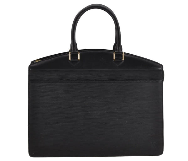 Authentic Louis Vuitton Epi Riviera Hand Bag Black M48182 LV 4831J