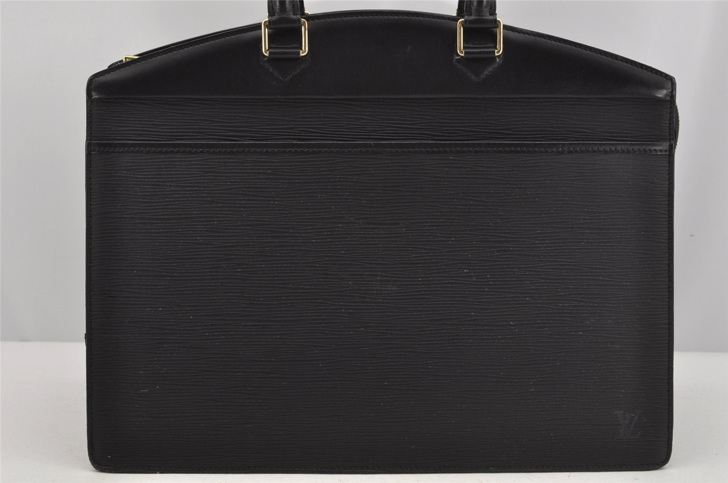 Authentic Louis Vuitton Epi Riviera Hand Bag Black M48182 LV 4831J