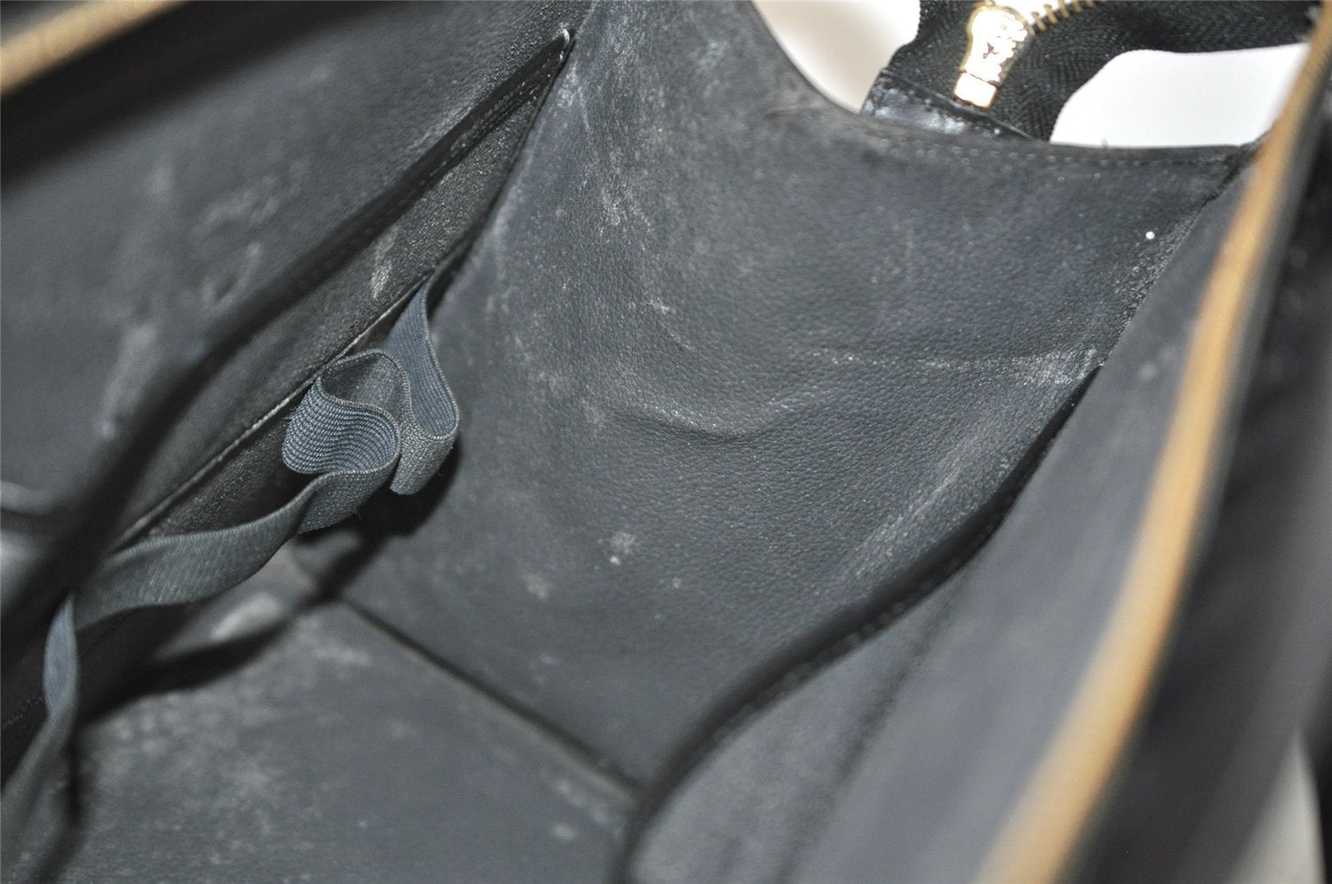 Authentic Louis Vuitton Epi Riviera Hand Bag Black M48182 LV 4831J