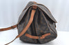 Authentic Louis Vuitton Monogram Saumur 35 Shoulder Cross Bag M42254 LV 4832H