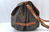 Authentic Louis Vuitton Monogram Saumur 35 Shoulder Cross Bag M42254 LV 4832H