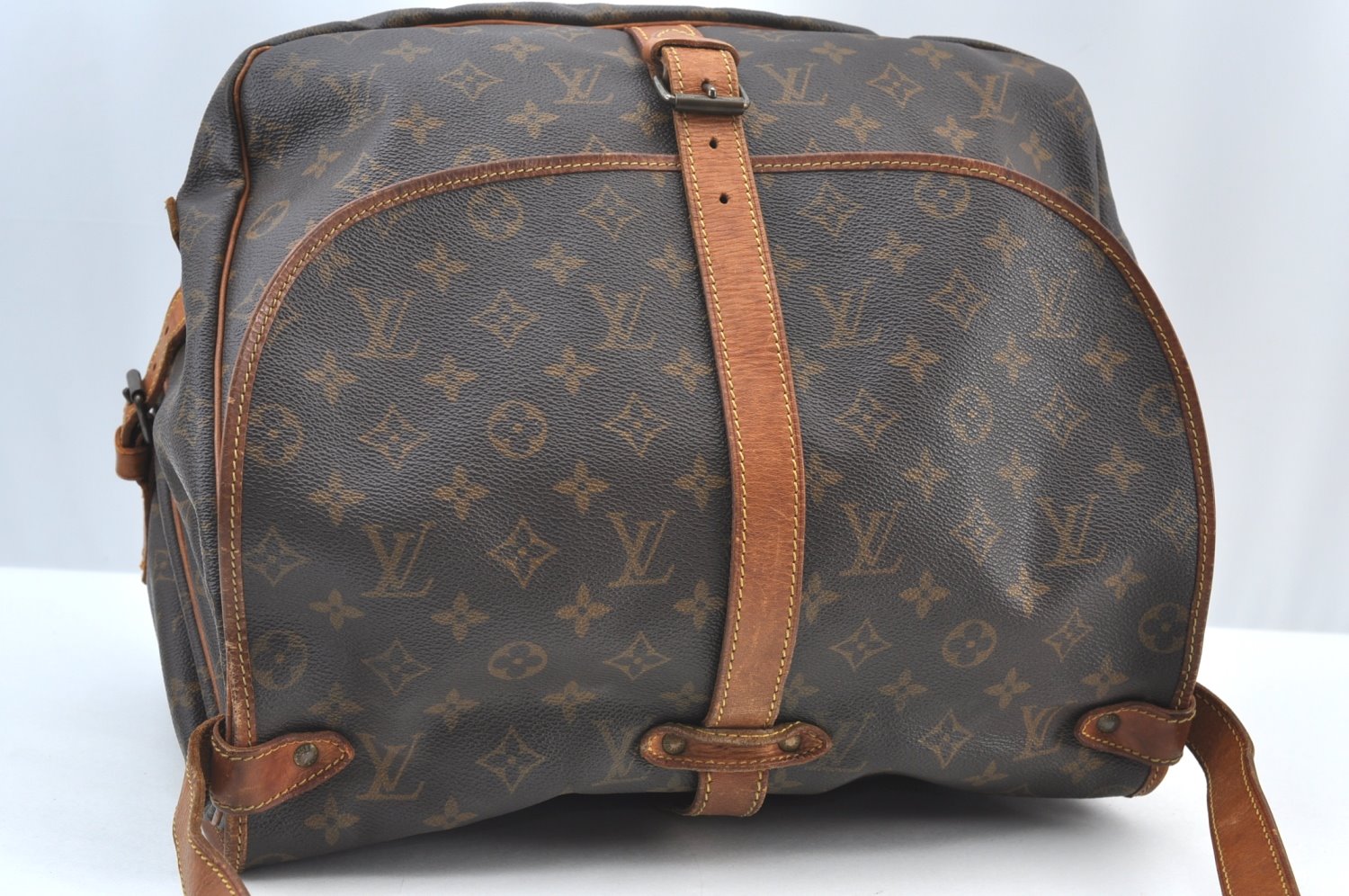 Authentic Louis Vuitton Monogram Saumur 35 Shoulder Cross Bag M42254 LV 4832H