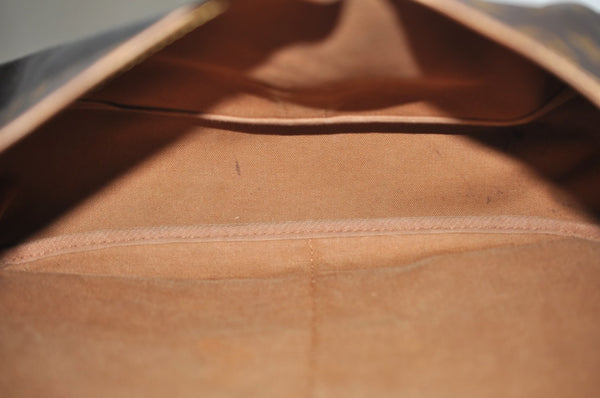 Authentic Louis Vuitton Monogram Saumur 35 Shoulder Cross Bag M42254 LV 4832H