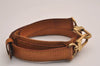 Authentic Louis Vuitton Leather Shoulder Strap Beige 40.2-47.2" LV 4834J