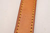 Authentic Louis Vuitton Leather Shoulder Strap Beige 40.2-47.2" LV 4834J