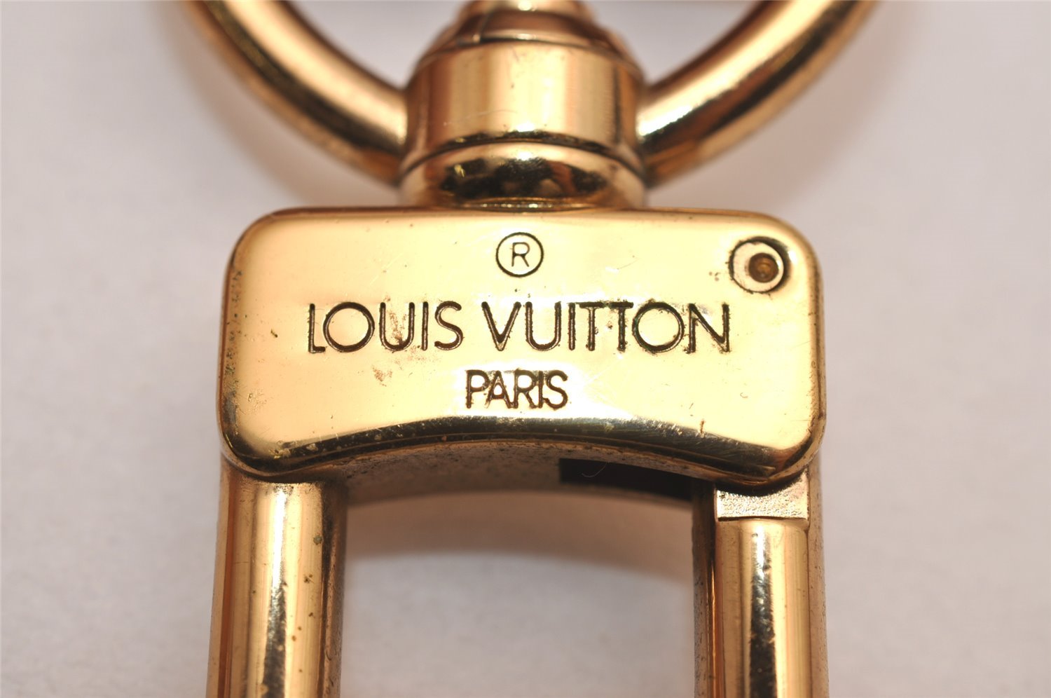 Authentic Louis Vuitton Leather Shoulder Strap Beige 40.2-47.2