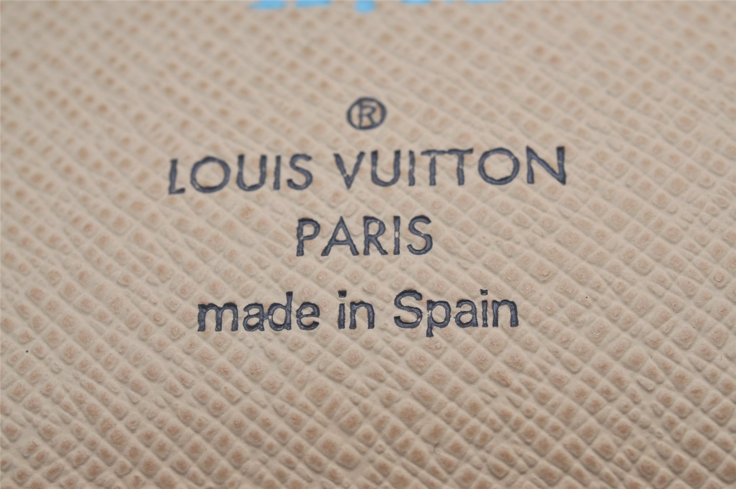 Authentic Louis Vuitton Damier Azur Agenda PM Notebook Cover R20706 LV 4837I