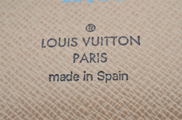 Authentic Louis Vuitton Damier Azur Agenda PM Notebook Cover R20706 LV 4837I