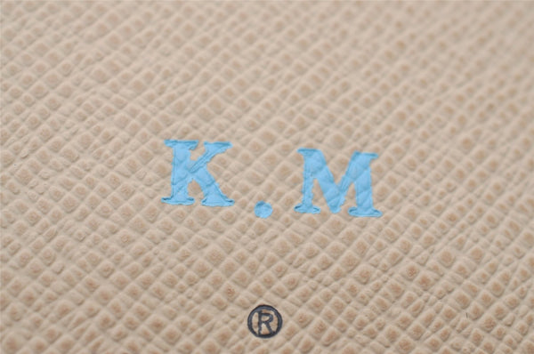 Authentic Louis Vuitton Damier Azur Agenda PM Notebook Cover R20706 LV 4837I