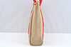 Authentic Louis Vuitton Antigua Cabas MM Tote Bag Beige Red M40035 LV 4839J