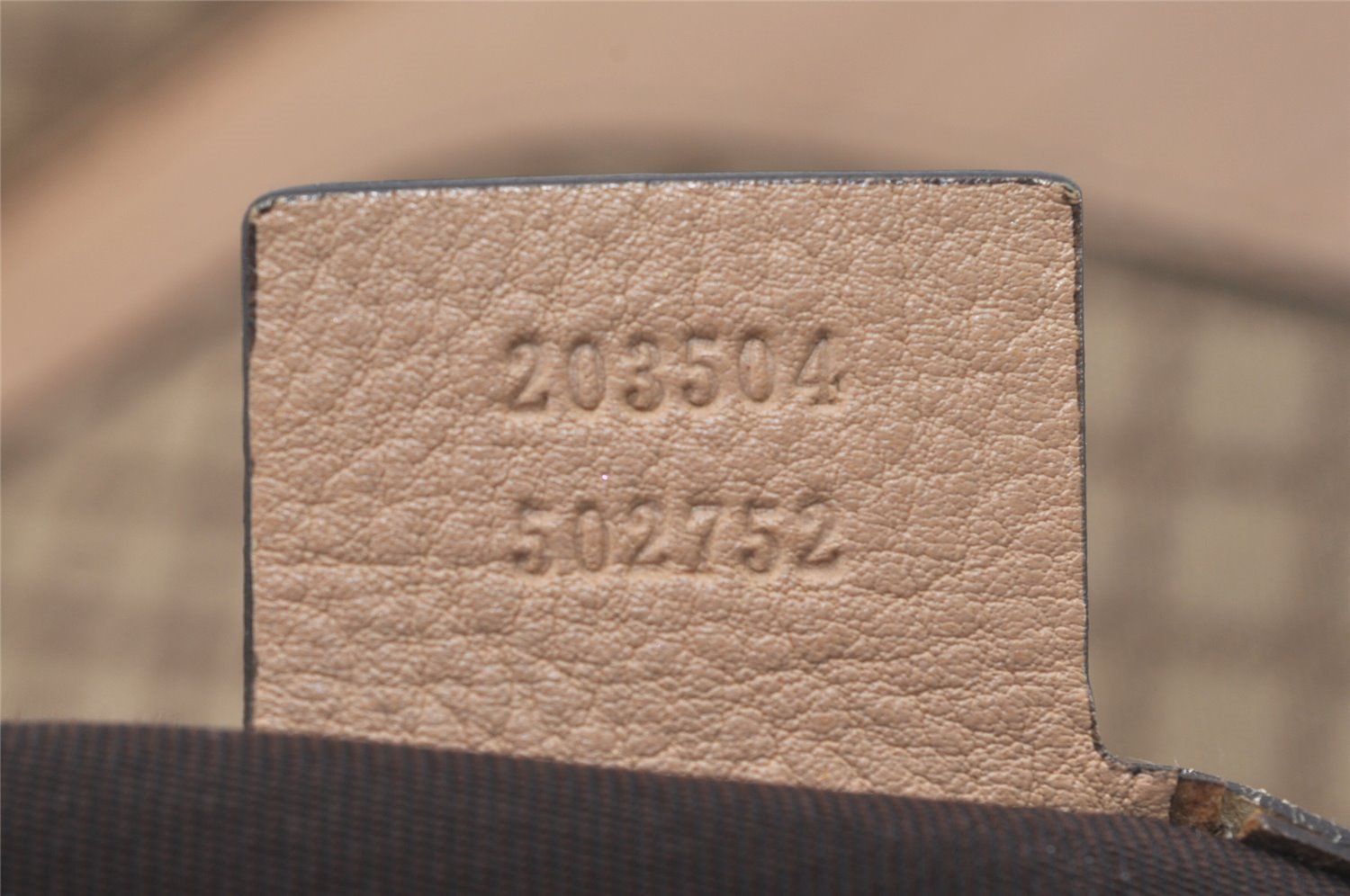 Authentic GUCCI Diamante Charlotte Tote Bag Canvas Leather 203504 Brown 4840I