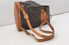 Authentic Louis Vuitton Monogram Montsouris MM Backpack M51136 LV 4840J