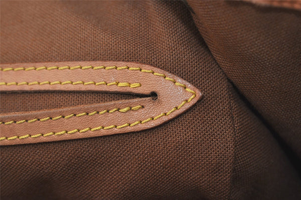 Authentic Louis Vuitton Monogram Montsouris MM Backpack M51136 LV 4840J