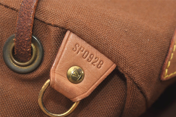 Authentic Louis Vuitton Monogram Montsouris MM Backpack M51136 LV 4840J