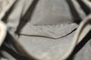 Authentic FENDI Vintage Zucchino Hand Bag Canvas Leather Beige 4841I