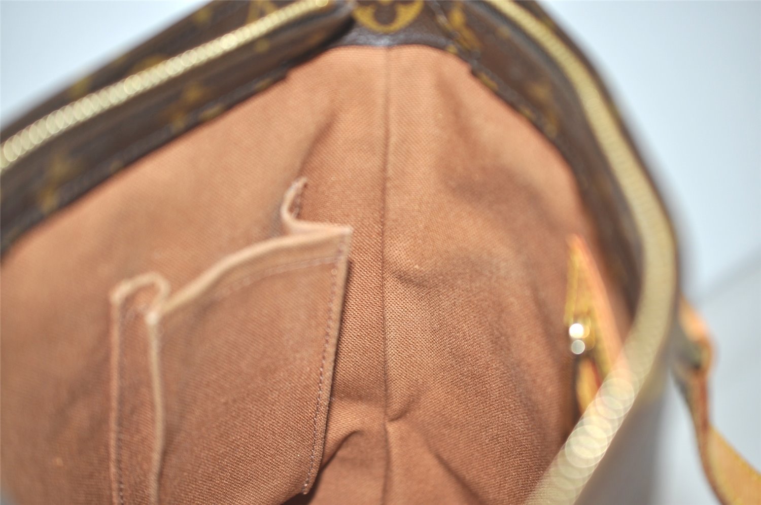 Authentic Louis Vuitton Monogram Cabas Piano Shoulder Tote Bag M51148 LV 4842I