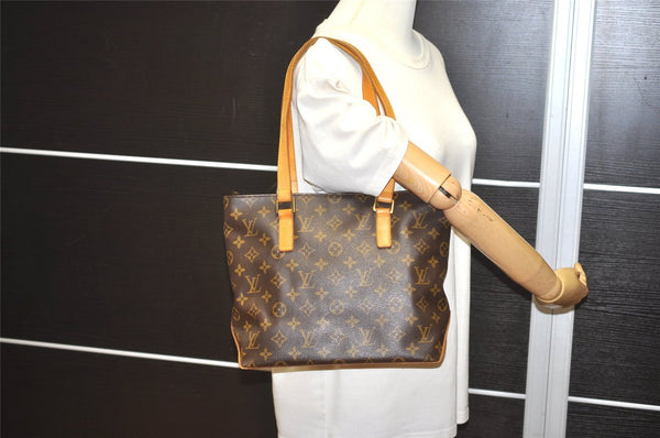Authentic Louis Vuitton Monogram Cabas Piano Shoulder Tote Bag M51148 LV 4842I