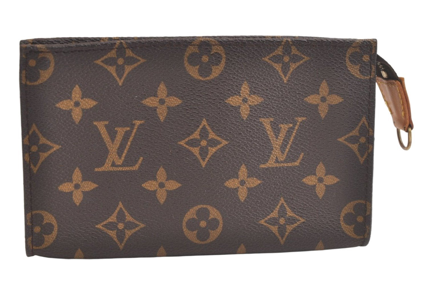 Authentic Louis Vuitton Monogram Pouch For Bucket PM LV 4843K