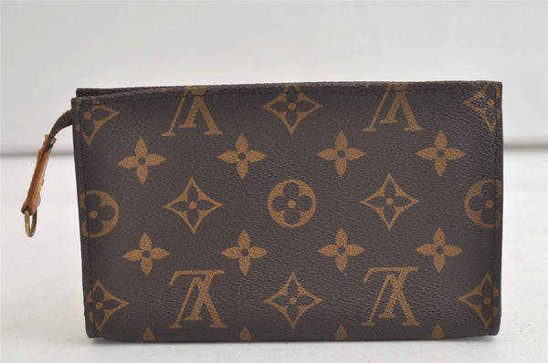 Authentic Louis Vuitton Monogram Pouch For Bucket PM LV 4843K