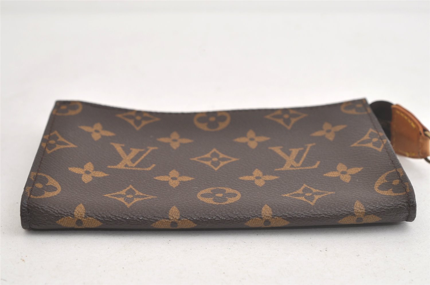 Authentic Louis Vuitton Monogram Pouch For Bucket PM LV 4843K