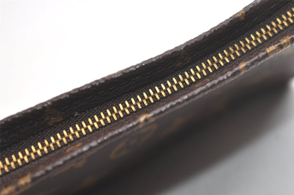 Authentic Louis Vuitton Monogram Pouch For Bucket PM LV 4843K
