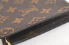 Authentic Louis Vuitton Monogram Pouch For Bucket PM LV 4843K