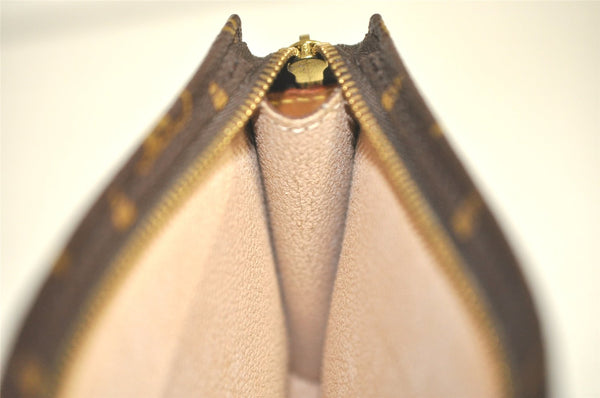 Authentic Louis Vuitton Monogram Pouch For Bucket PM LV 4843K